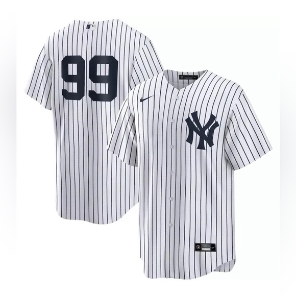 Nike Authentic New York Yankees Aaron Judge #99 Baseball Jersey Men’s Sz: L - Picture 3 of 7
